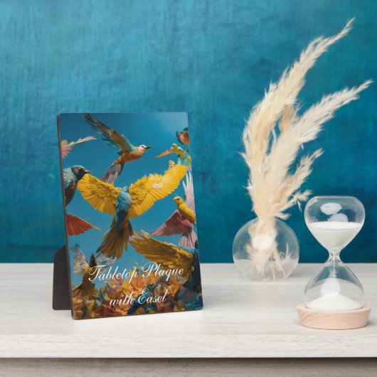 Plaque de table avec Easel (Côté)