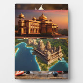 Plaque de table avec Easel (Devant)