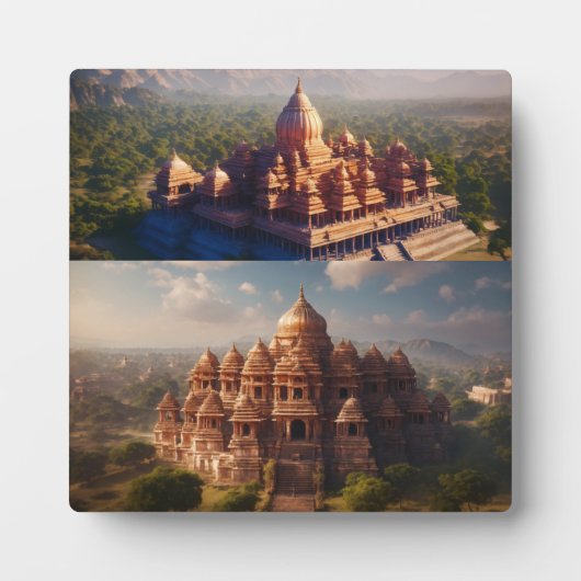 Plaque de table avec Easel (Devant)