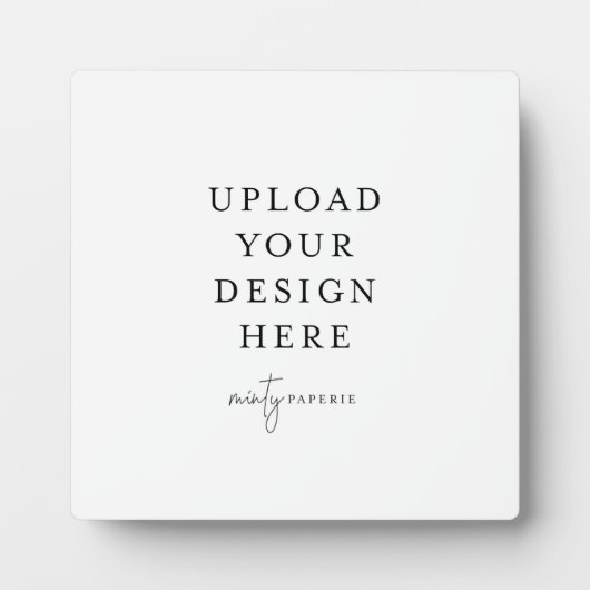 Plaque de table avec Easel (Devant)