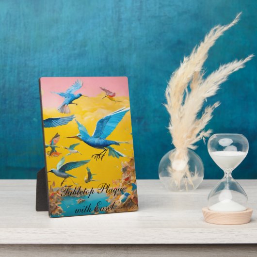 Plaque de table avec Easel (Côté)