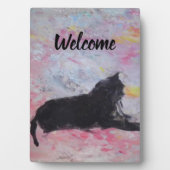 Plaque de table avec Easel (Devant)