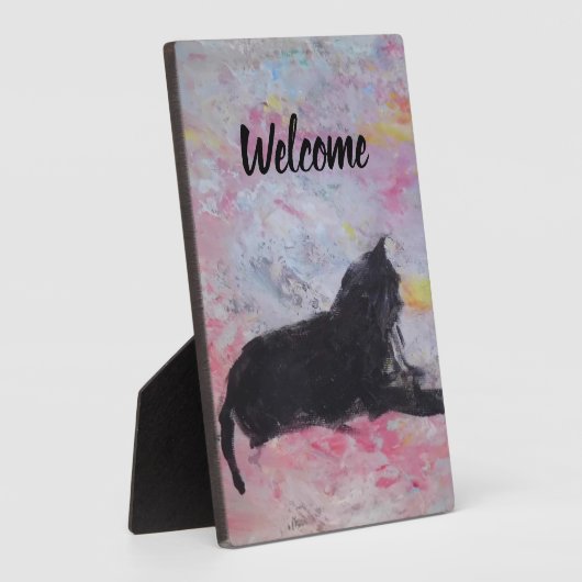 Plaque de table avec Easel (Côté)