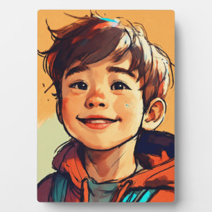 Plaque de table avec Easel