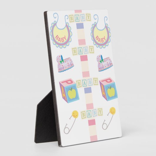 Plaque de table avec Easel Baby (Côté)