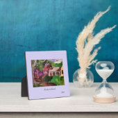 Plaque de table avec Eau : Agritourisme VT. (Insitu)