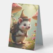 Plaque De Table Aventure de hérisson (Recto)