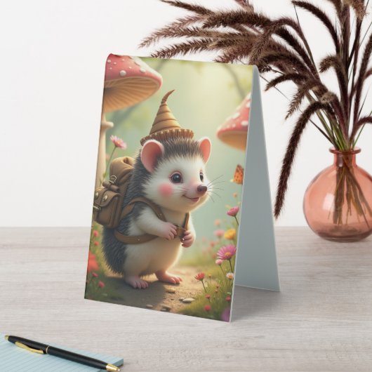 Plaque De Table Aventure de hérisson (En SItu (Tableau))