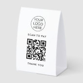 Plaque De Table Avis commercial Google Code QR (Recto)