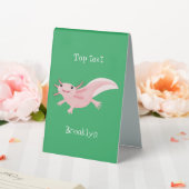 Plaque De Table axolotl rose pâle (In SItu (Mariage))