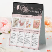 Plaque De Table Baby Black Doula Birth Coach Service Prix (In SItu (Mariage))