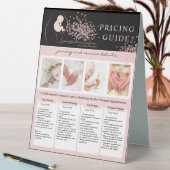 Plaque De Table Baby Black Doula Birth Coach Service Prix (En SItu (Tableau))