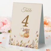Plaque De Table Baby shower rustique boho Automne (In SItu (Mariage))