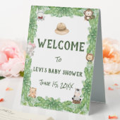 Plaque De Table Baby shower Safari Bienvenue (In SItu (Mariage))