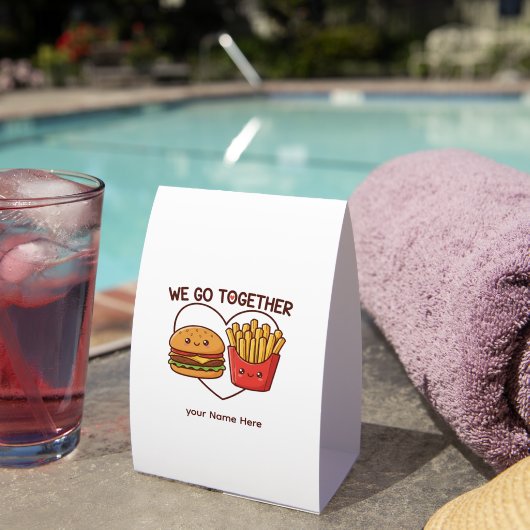 Plaque De Table Badge (InVersositu (sur table))