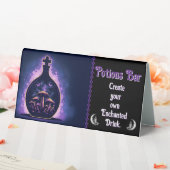 Plaque De Table Bar à Potions Magiques (In SItu (Mariage))