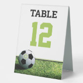 Plaque De Table Bar Mitzvah de foot (Recto)