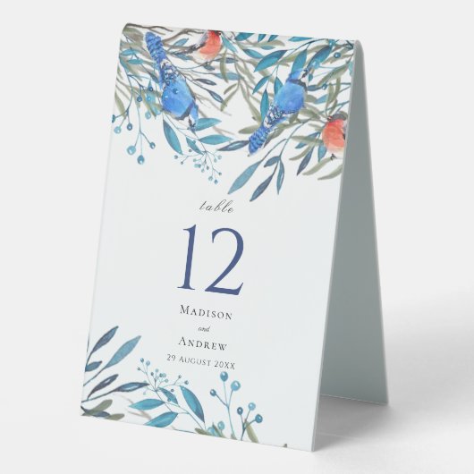 Plaque De Table Beautiful Watercolor (Verso)