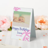 Plaque De Table Bébé enfants 1er anniversaire ajouter le nom date  (In SItu (Mariage))