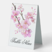 Plaque De Table Belle couleur rose cerise Sakura fleurs (Recto)