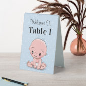 Plaque De Table Bienvenue Au Numéro Baby Boy (En SItu (Tableau))