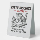 Plaque De Table Biscuits Kitty Boulangerie (Recto)