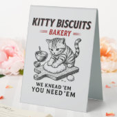 Plaque De Table Biscuits Kitty Boulangerie (In SItu (Mariage))