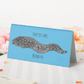 Plaque De Table Black spotted moray eel cartoon (In SItu (Mariage))