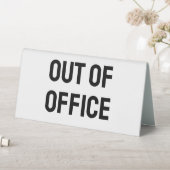 Plaque De Table Blanc hors bureau (En SItu (Tableau))