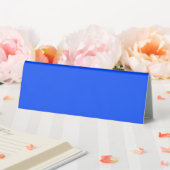 Plaque De Table Bleu (RYB) (couleur solide) (In SItu (Mariage))