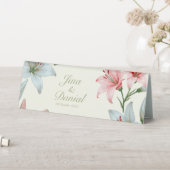 Plaque De Table Bloom Azure (En SItu (Tableau))