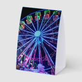 Plaque De Table Blue Ferris wheel (Verso)