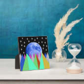 Plaque de table Blue Moon avec Easel (Insitu)