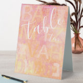 Plaque De Table BM Bat Bar Mitzvah Simplement Subtil (En SItu (Tableau))