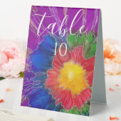 Plaque De Table BM Bat Bar Mitzvah Table Tente Panneau Encres colo (In SItu (Mariage))