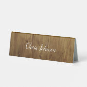 Plaque De Table Bois de grange rustique (Verso)