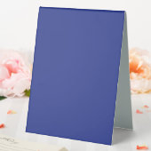 Plaque De Table Bold Minimal Wedding Invite in Deep Blue (In SItu (Mariage))