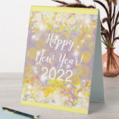 Plaque De Table Bonne année ! Panneau de la table de parti 2022 (En SItu (Tableau))