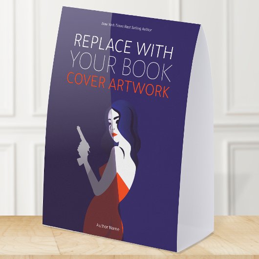 Plaque De Table Book Cover Artwork | Author Promotional