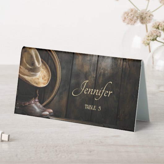 Plaque De Table Bottes, Casquette et Mariage de bois (En SItu (Tableau))