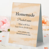 Plaque De Table Boulangerie maison faite avec amour ajouter texte (In SItu (Mariage))