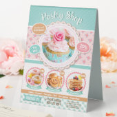 Plaque De Table Boutique de pâtisseries, Boutique de gâteaux Menu  (In SItu (Mariage))