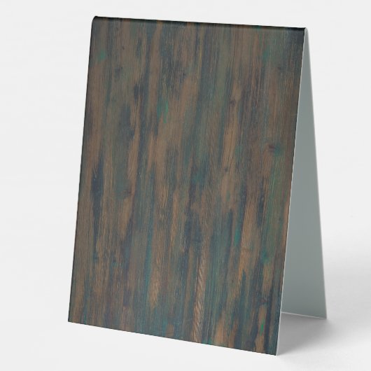 Plaque De Table BUDGET 7 Tableau Sièges Rustiques Gypsophila (Verso)