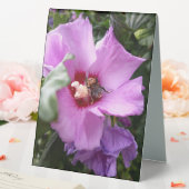 Plaque De Table Bumblebebe sur la fleur d'Hibiscus (In SItu (Mariage))