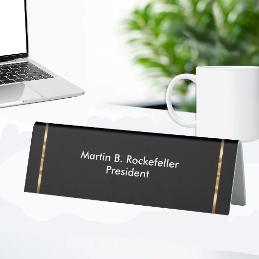 Plaque De Table Bureau de direction de style pour les affaires