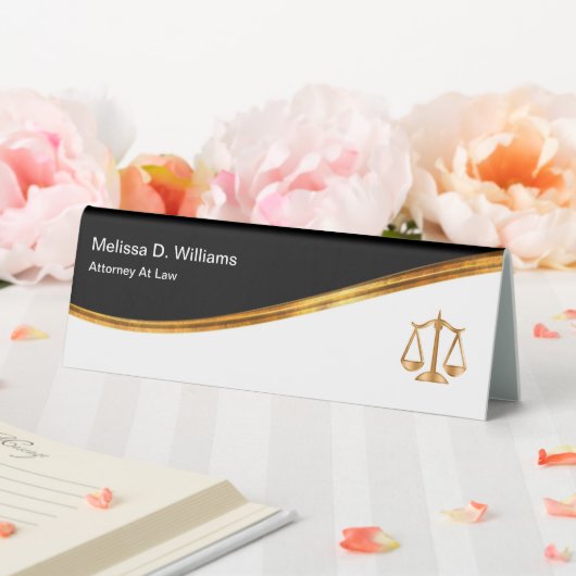 Plaque De Table Bureau de procureur Monogramme Classé Nom Table Te (In SItu (Mariage))