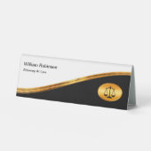 Plaque De Table Bureau du Procureur général Nom de la table Pannea (Recto)