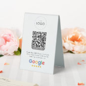 Plaque De Table Business Review On Google QR Code Rating (In SItu (Mariage))