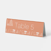 Plaque De Table Ça S'Additionne sur le Présentoir de Table Corail (Verso)