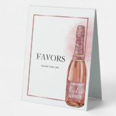 Plaque De Table Cadeaux de fête de mariage Rose Gold (Verso)